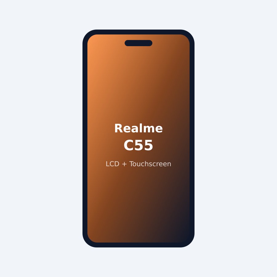 LCD Realme C55 + Touchscreen