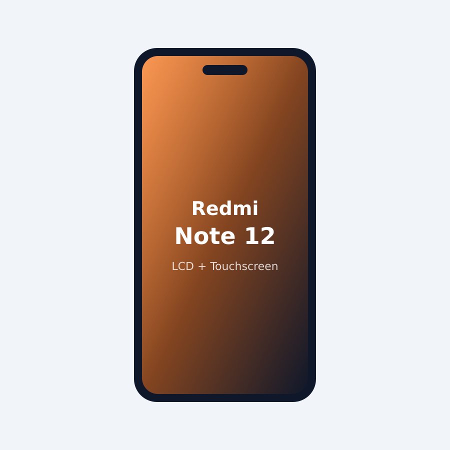 LCD Redmi Note 12 + Touchscreen